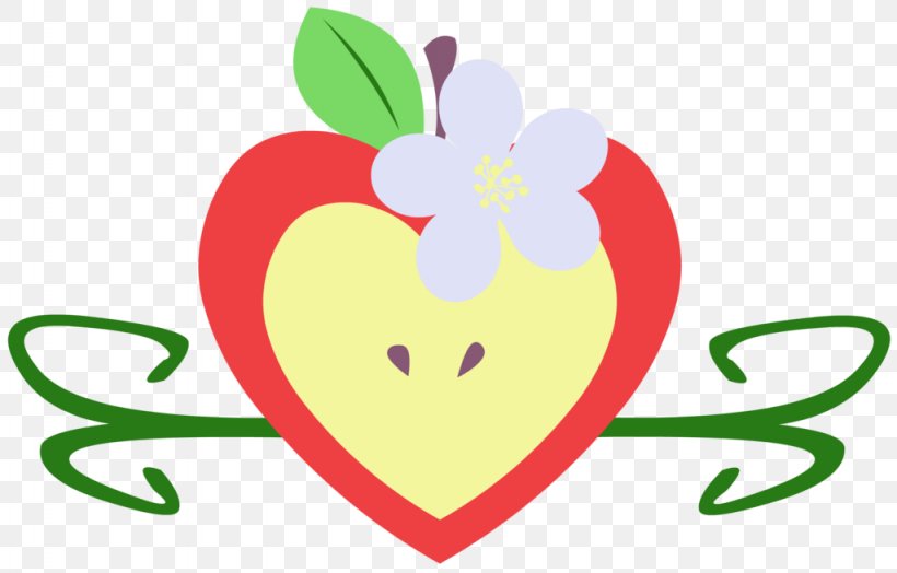 Apple Bloom Pony Sweetie Belle Cutie Mark Crusaders Pinkie Pie, PNG, 1024x655px, Watercolor, Cartoon, Flower, Frame, Heart Download Free