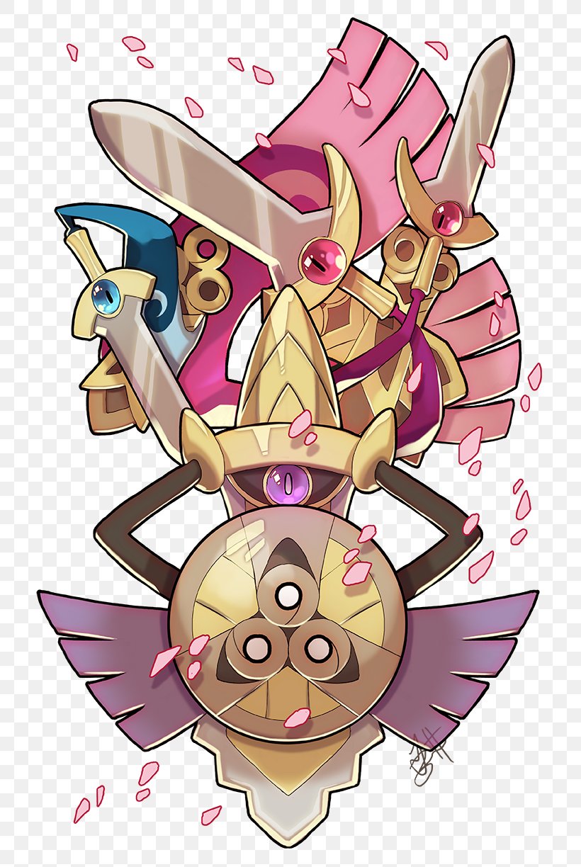 Pokémon X And Y Doublade Honedge Aegislash, PNG, 792x1224px, Watercolor, Cartoon, Flower, Frame, Heart Download Free