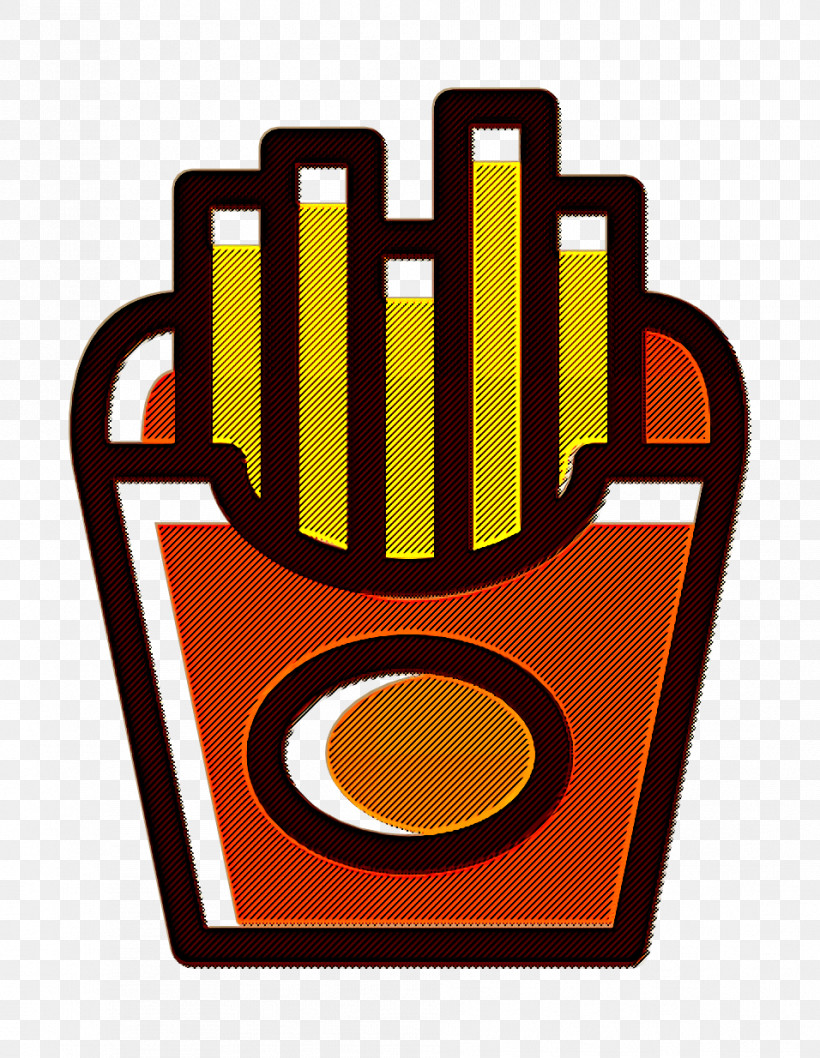 French Fries Icon Food Icon Linear Color Food Set Icon, PNG, 956x1234px, French Fries Icon, Fast Food, Food Icon, French Fries, Fried Chicken Download Free