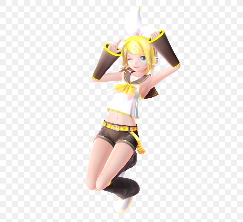 MikuMikuDance Figurine Kagamine Rin/Len Action & Toy Figures The French Corner, PNG, 500x750px, Mikumikudance, Action Figure, Action Toy Figures, Apologize, Clothing Download Free