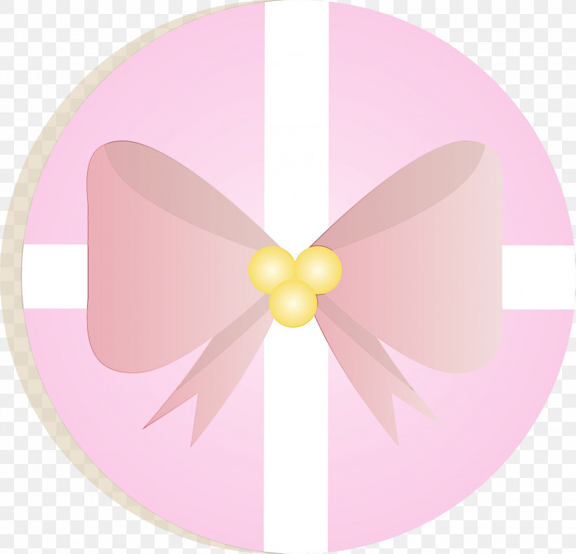 Petal, PNG, 3000x2886px, Christmas Gift Bow, Paint, Petal, Watercolor, Wet Ink Download Free