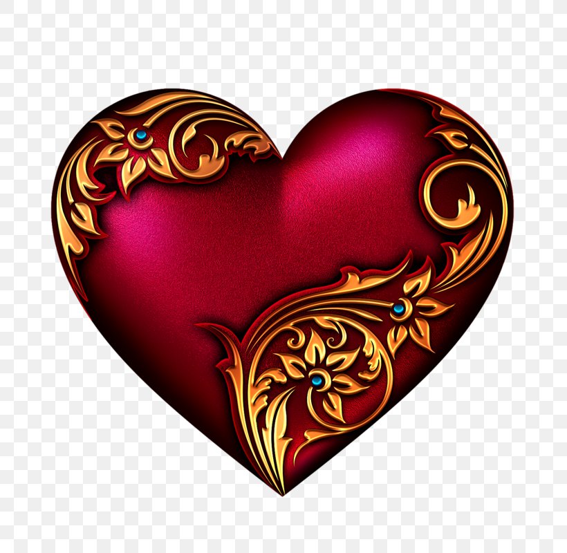Sticker Image Red Heart Gold, PNG, 800x800px, Watercolor, Cartoon, Flower, Frame, Heart Download Free