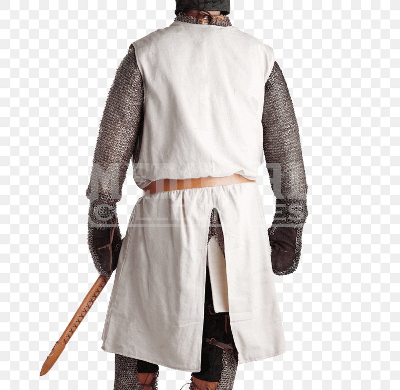 Surcoat Knights Templar Overcoat English Medieval Clothing, PNG, 800x800px, Surcoat, Clothing, Costume, English Medieval Clothing, Helmet Download Free
