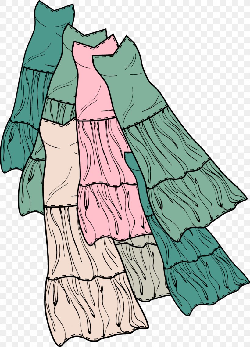 Dress Euclidean Vector Clip Art, PNG, 918x1273px, Dress, Abaya, Art, Clothing, Costume Design Download Free