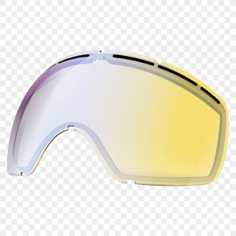 Goggles Yellow Lens Electricity Blue, PNG, 1200x1200px, Goggles, Antifog, Blue, Color, Electric Visual Evolution Llc Download Free