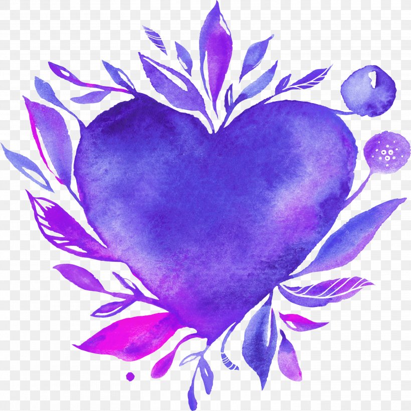 Watercolor Effect, PNG, 2919x2926px, Watercolor, Cartoon, Flower, Frame, Heart Download Free