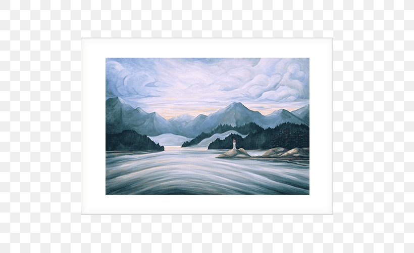 Painting Glass Art British Columbia Picture Frames, PNG, 500x500px, Painting, Arctic, Arctic Ocean, Art, Bowl Download Free