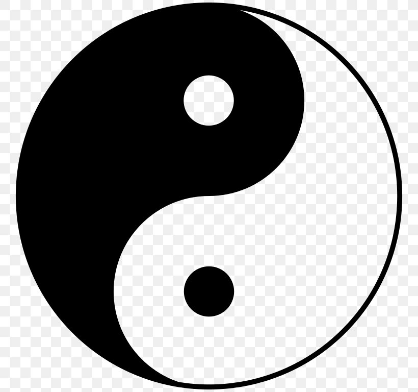 Yin And Yang Concept Taijitu Chinese Philosophy, PNG, 768x768px, Yin And Yang, Area, Black And White, Chinese Philosophy, Concept Download Free