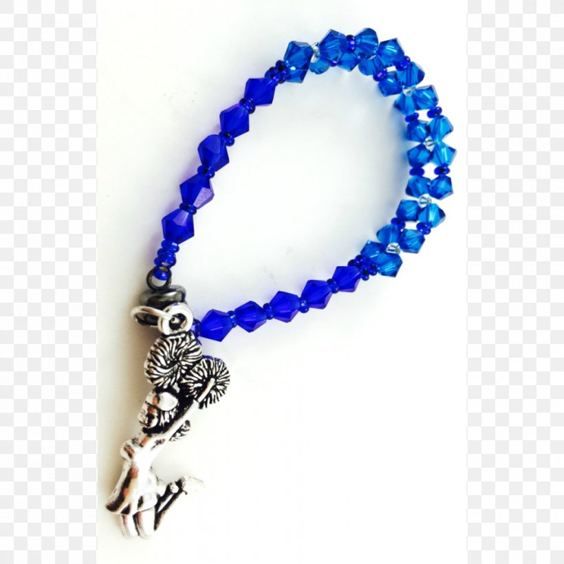 Bracelet Cobalt Blue Bead Body Jewellery, PNG, 1000x1000px, Bracelet, Bead, Blue, Body Jewellery, Body Jewelry Download Free