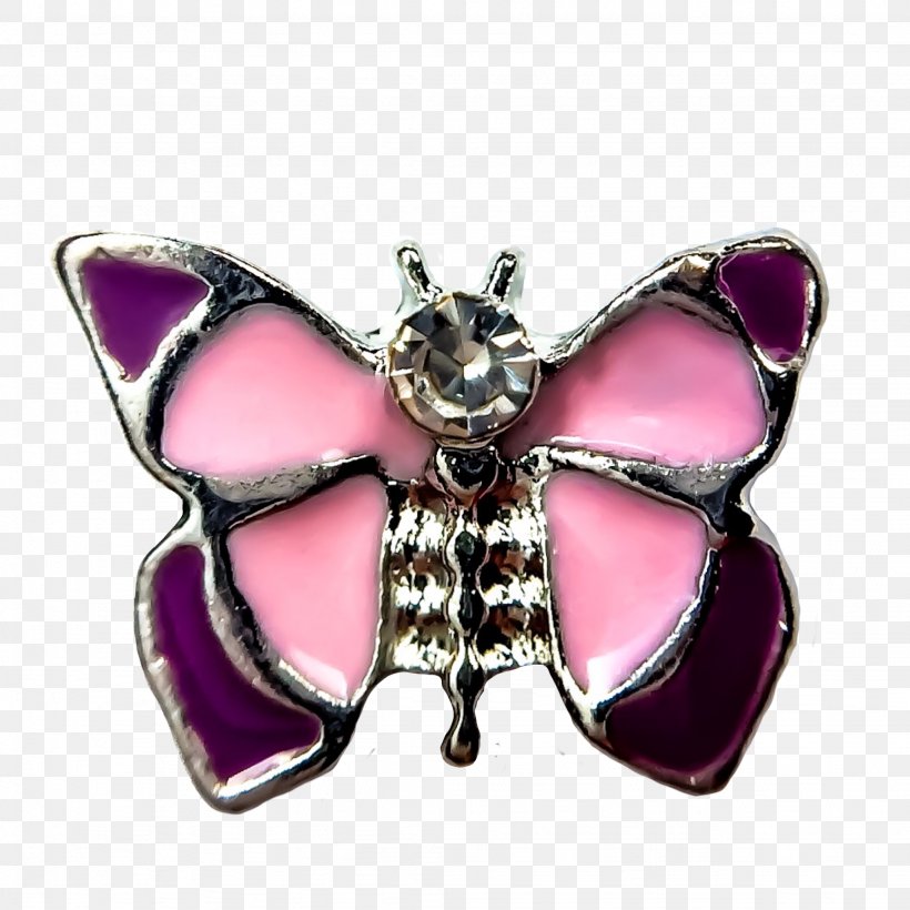 Brooch Pink M M. Butterfly, PNG, 2048x2048px, Brooch, Butterfly, Fashion Accessory, Insect, Invertebrate Download Free
