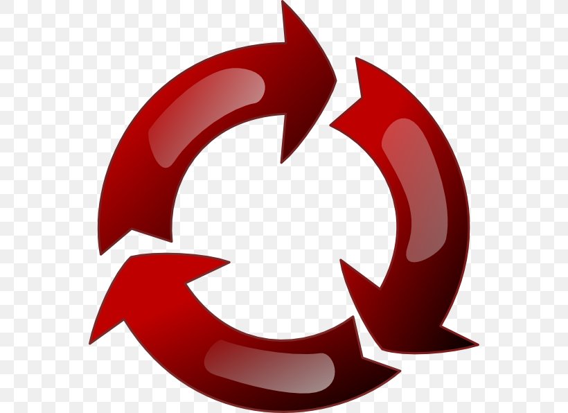 Recycling Symbol Reuse Clip Art, PNG, 564x596px, Recycling Symbol, Image File Formats, Recycling, Red, Reuse Download Free