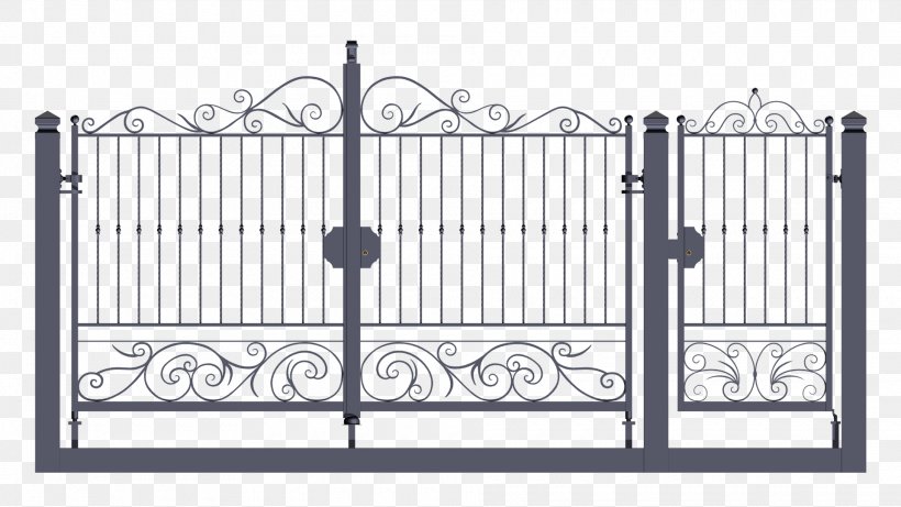 Gate Leroy Merlin Iron Inferriata Garden, PNG, 1920x1080px, Gate, Baby Pet Gates, Black And White, Bricomart, Decoratie Download Free