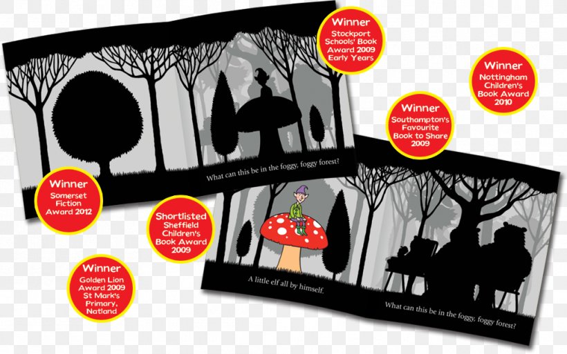 The Foggy, Foggy Forest Graphic Design Poster, PNG, 1012x634px, Poster, Advertising, Book, Book Cover, Brand Download Free