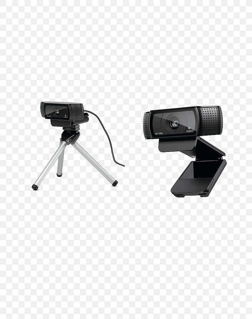 Webcam Microphone 1080p High-definition Video Camera, PNG, 750x1037px, Webcam, Black And White, Camera, Camera Accessory, Computer Download Free