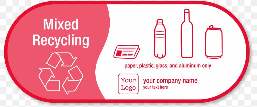 Recycling Symbol Sticker Plastic Recycling Decal, PNG, 800x343px, Recycling Symbol, Area, Bottle, Brand, Decal Download Free