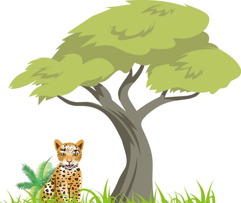 Jungle Tree Clip Art, PNG, 1024x863px, Jungle, Beak, Big Cats, Bird, Branch Download Free