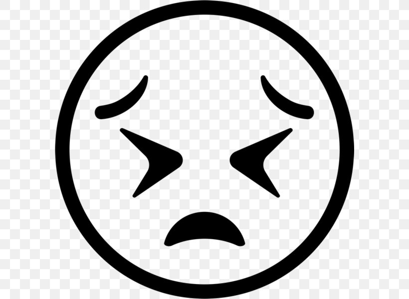 Face Smiley Emoji Emoticon, PNG, 600x600px, Face, Area, Black, Black And White, Emoji Download Free