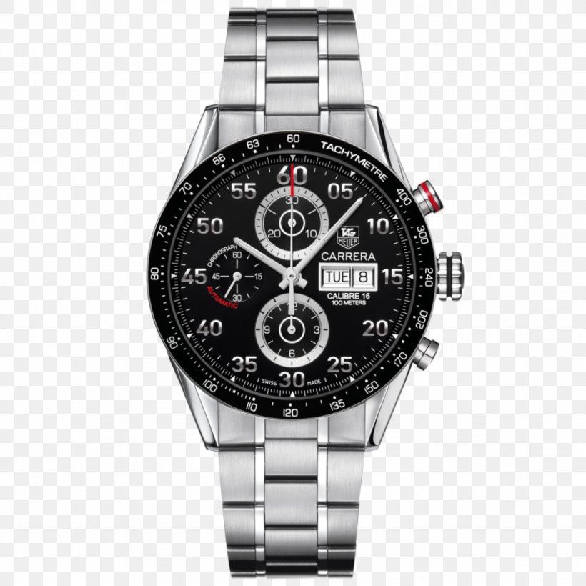 TAG Heuer Carrera Calibre 16 Day-Date Watch TAG Heuer Carrera Calibre 5 Chronograph, PNG, 1024x1024px, Watch, Automatic Watch, Brand, Chronograph, Jewellery Download Free