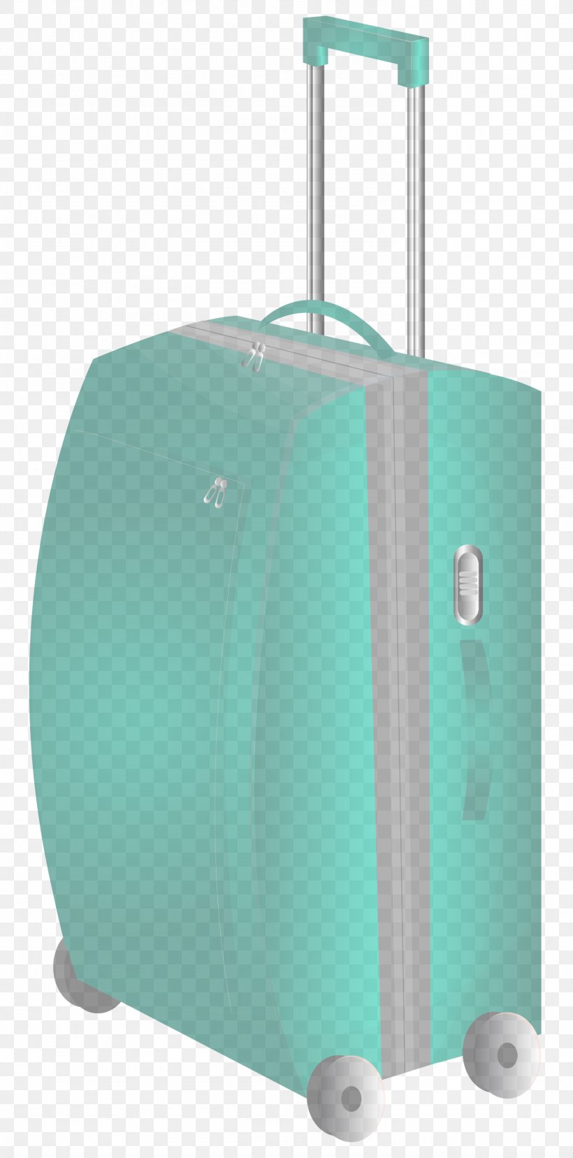 Aqua Turquoise Green Hand Luggage Suitcase, PNG, 1484x3000px, Aqua, Green, Hand Luggage, Suitcase, Turquoise Download Free
