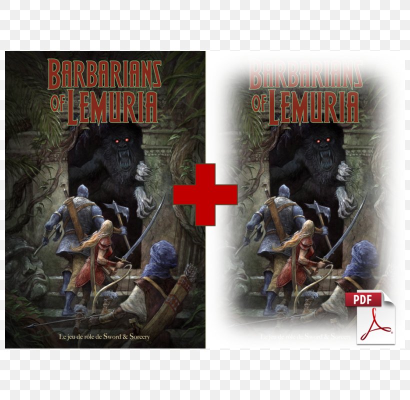 Barbarians Of Lemuria (Legendary Edition) Barbarians Of Lemuria: Sword & Sorcery-Rollenspiel Role-playing Game, PNG, 800x800px, Lemuria, Advertising, Album Cover, Book, Dice Download Free