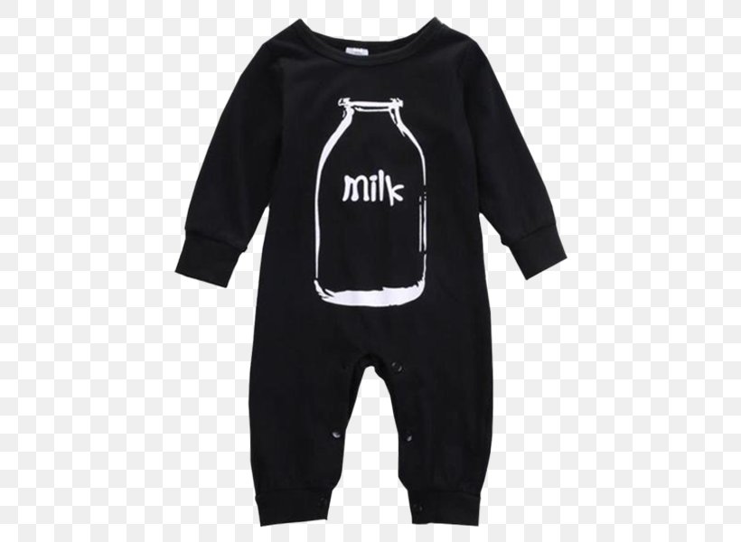 Milk Romper Suit Jumpsuit Clothing Bodysuit, PNG, 600x600px, Milk, Black, Bodysuit, Boy, Brand Download Free