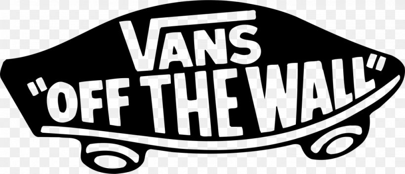 Vans Decal Sticker Logo Wall, PNG, 1024x443px, Vans, Area, Black And White, Brand, Bumper Sticker Download Free