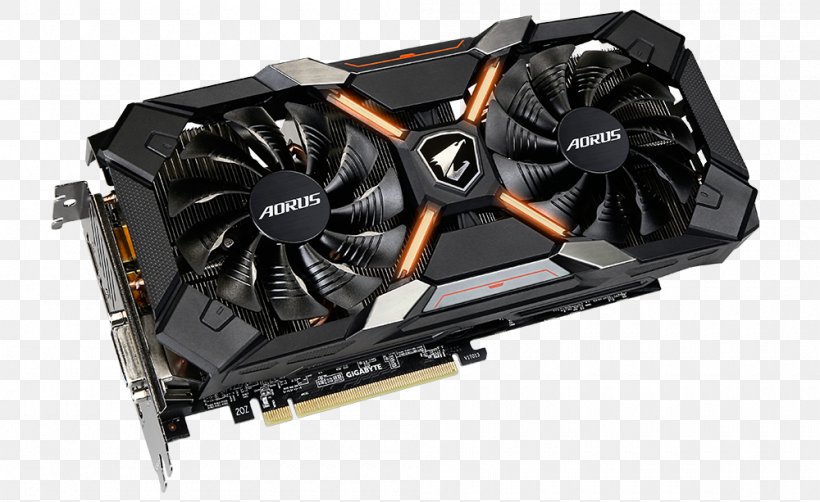 Graphics Cards & Video Adapters AMD Radeon RX 580 GDDR5 SDRAM AORUS Gigabyte Technology, PNG, 1000x613px, Graphics Cards Video Adapters, Amd Radeon 500 Series, Amd Radeon Rx 580, Aorus, Clock Rate Download Free