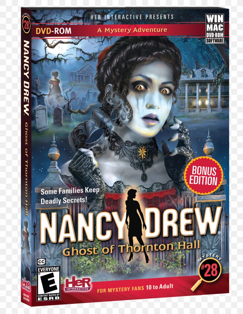 Nancy Drew: Ghost Of Thornton Hall Her Interactive Uncivil Acts (Nancy Drew Mystery, PNG, 964x1247px, Nancy Drew Ghost Of Thornton Hall, Action Figure, Adventure Game, Amazoncom, Android Download Free