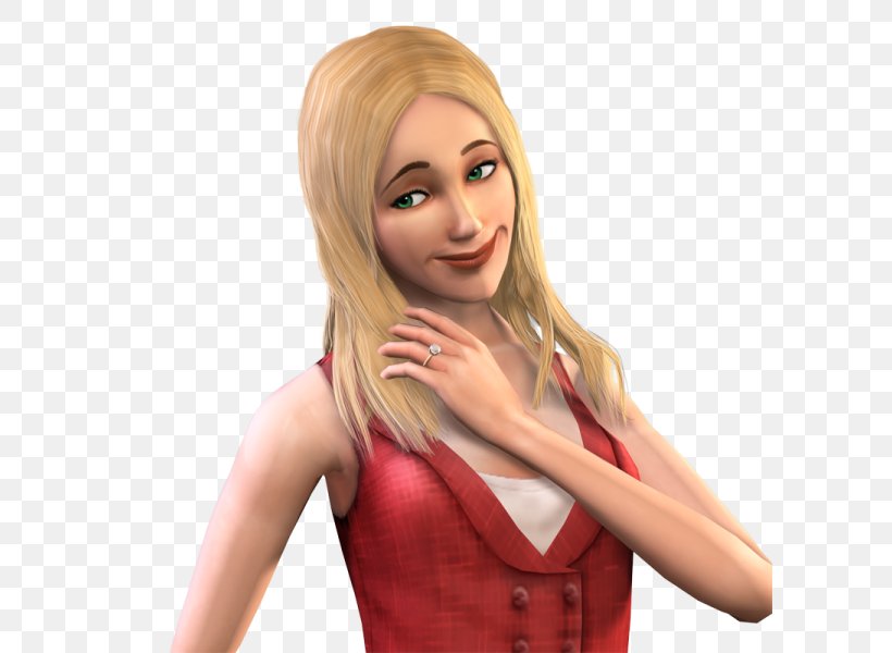 The Sims 4 The Sims 3: Generations Video Game The Sims 3 Stuff Packs, PNG, 600x600px, Sims, Blond, Brown Hair, Electronic Arts, Finger Download Free
