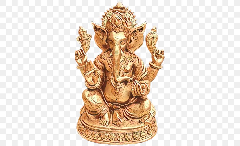Diwali God, PNG, 500x500px, Cartoon, Brass, Bronze, Carving, Classical Sculpture Download Free