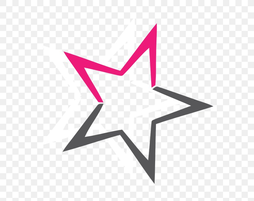 Logo Five-pointed Star Pentagram, PNG, 650x650px, Logo, Corporate Identity, Fivepointed Star, Geometry, Magenta Download Free