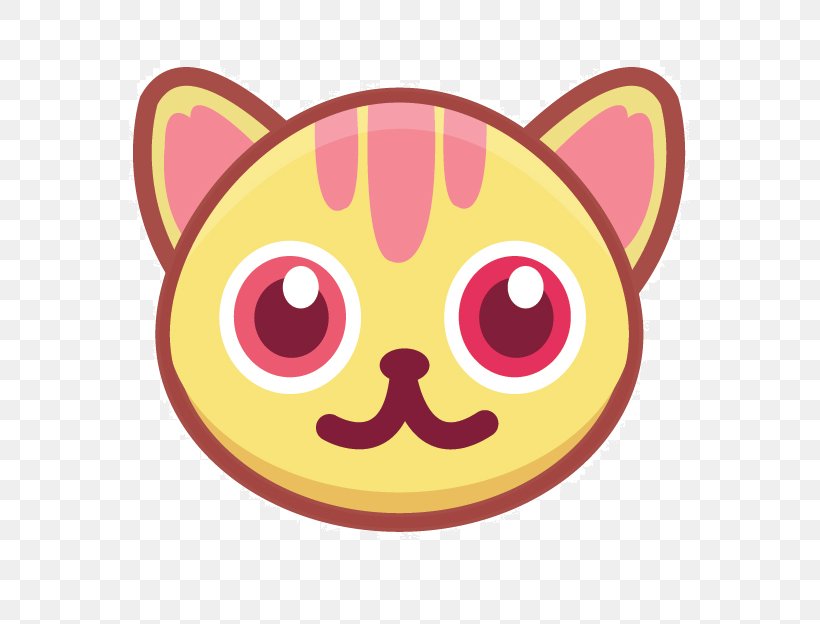 Pink Cat Kitten Clip Art, PNG, 624x624px, Cat, Animal, Carnivora, Carnivoran, Cats Blocks Download Free