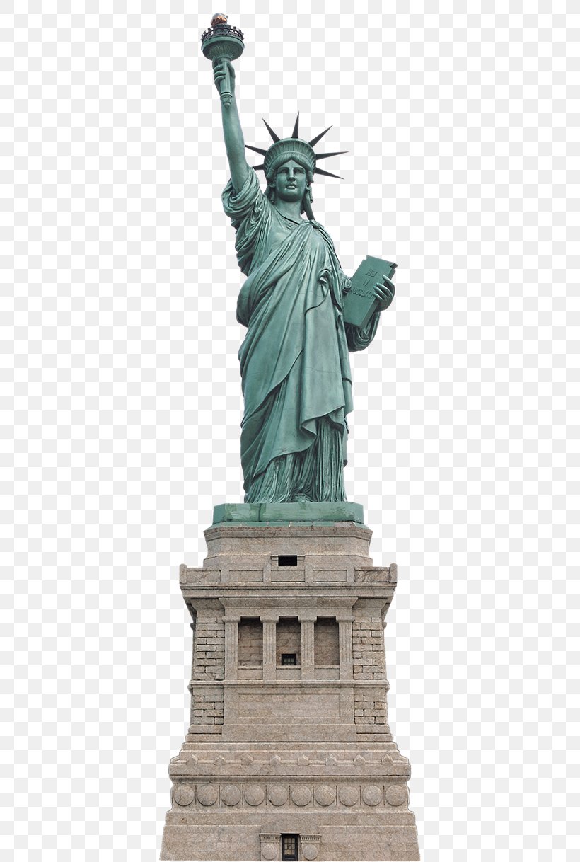 Statue Of Liberty Clip Art, PNG, 431x1218px, Statue Of Liberty, Artwork, Bronze Sculpture, Classical Sculpture, Landmark Download Free