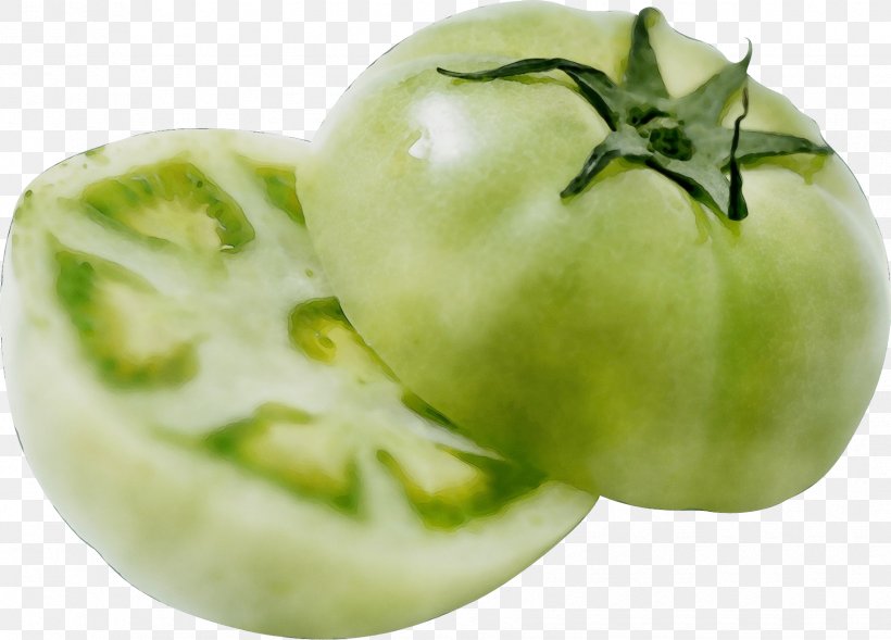 Tomato, PNG, 1735x1248px, Watercolor, Food, Fruit, Green, Nightshade Family Download Free