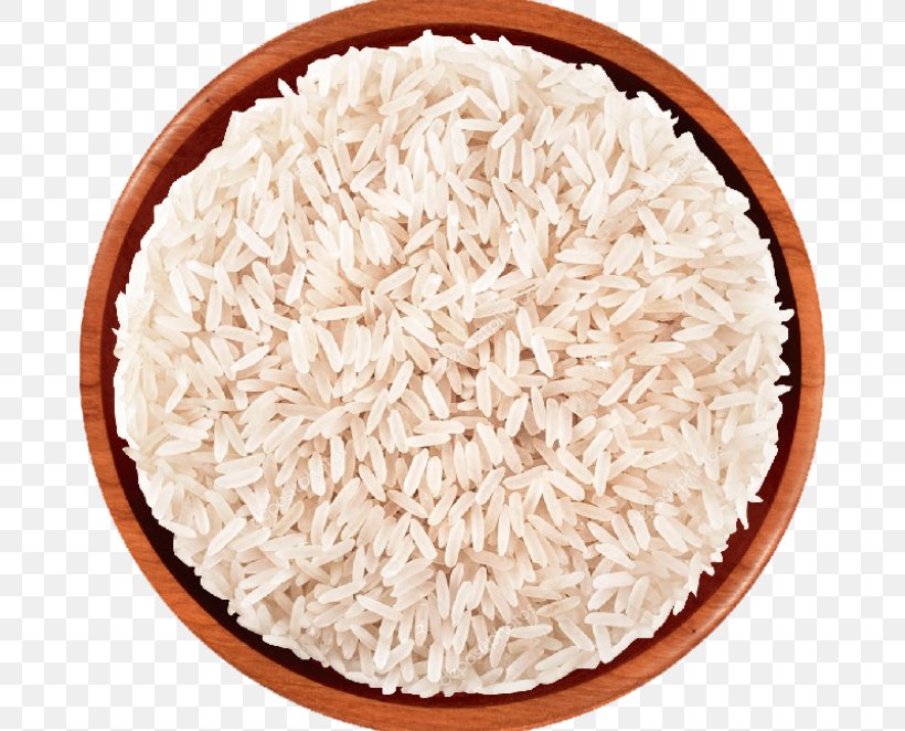 White Rice Basmati Golden Rice Jasmine Rice, PNG, 676x662px, White Rice, Basmati, Bowl, Cereal, Commodity Download Free