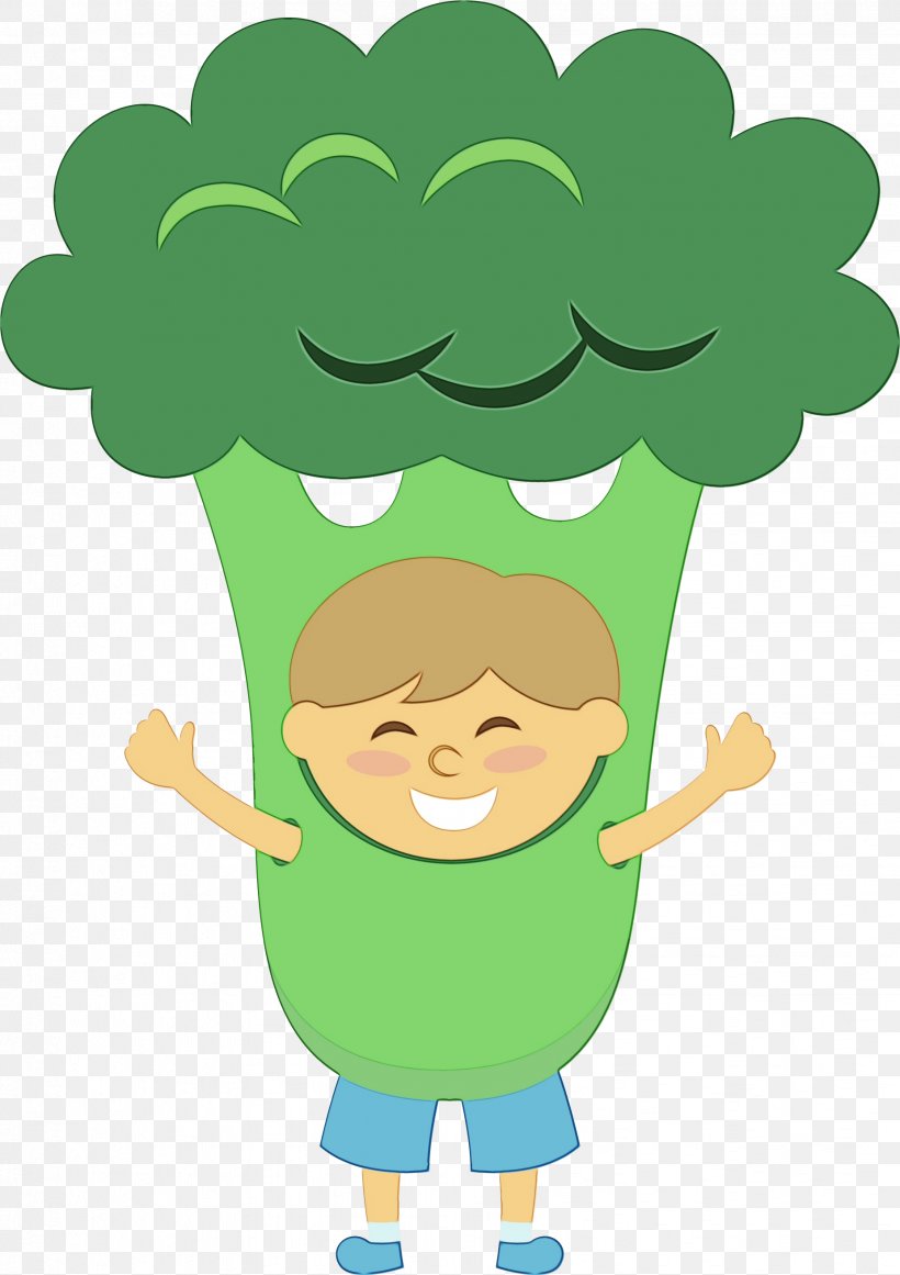 Cartoon Green Cruciferous Vegetables Leaf Vegetable Clip Art, PNG, 1853x2625px, Watercolor, Broccoli, Cartoon, Cruciferous Vegetables, Green Download Free