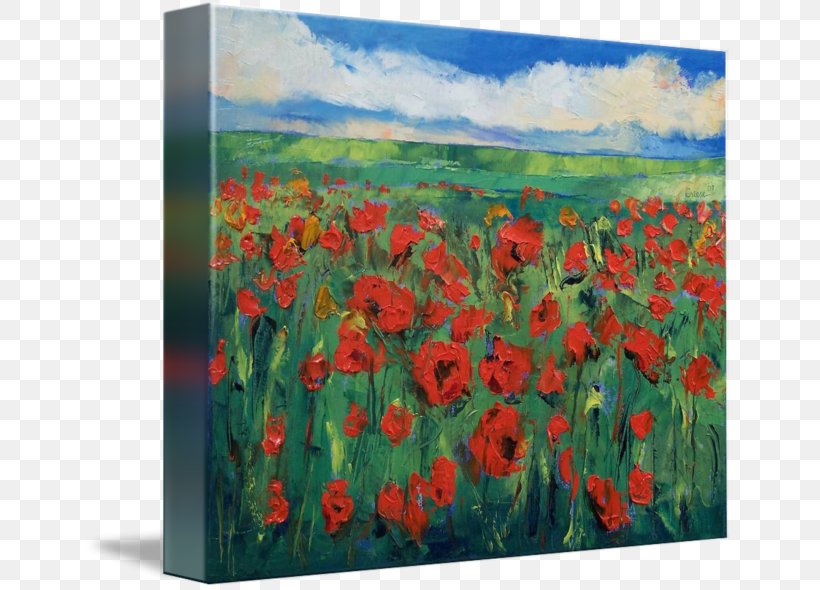 Common Poppy Painting Poppies A Sunday Afternoon On The Island Of La Grande Jatte, PNG, 650x590px, Poppy, Acrylic Paint, Art, Art Museum, Canvas Download Free