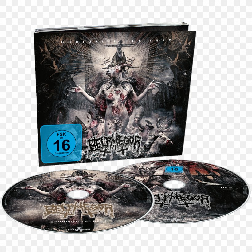 DVD Belphegor Conjuring The Dead Compact Disc Album, PNG, 1000x1000px, Dvd, Album, Belphegor, Black Metal, Blood Magick Necromance Download Free