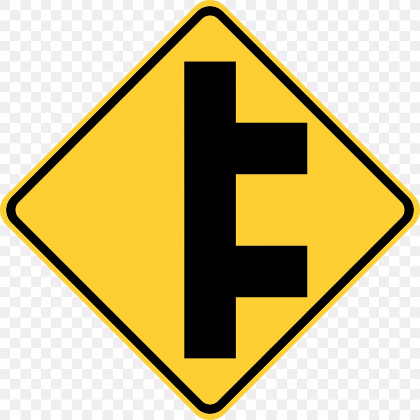 Priority Signs Traffic Sign Three-way Junction Warning Sign, PNG, 1024x1024px, Priority Signs, Area, Brand, Driving, Highway Download Free