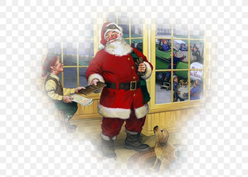 Santa Claus Christmas Ornament Gravel Pillow, PNG, 694x586px, Santa Claus, Christmas, Christmas Ornament, Fictional Character, Gravel Download Free
