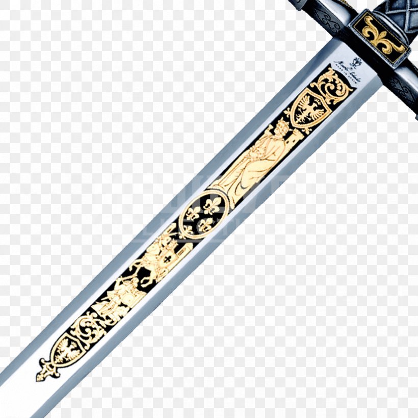Sword Joyeuse Excalibur Durendal Holy Roman Empire, PNG, 824x824px, Sword, Charlemagne, Clarent, Classification Of Swords, Cold Weapon Download Free