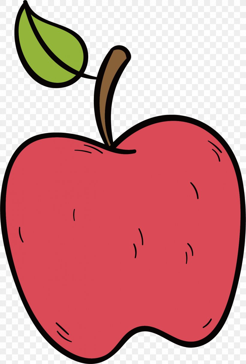 Apple Cartoon Drawing - Drawing for Kids & Adult