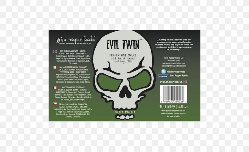 Chili Con Carne Evil Twin Brewing Brewery Hot Sauce Chili Pepper, PNG, 500x500px, Chili Con Carne, Barbecue, Brand, Brewery, Chili Pepper Download Free