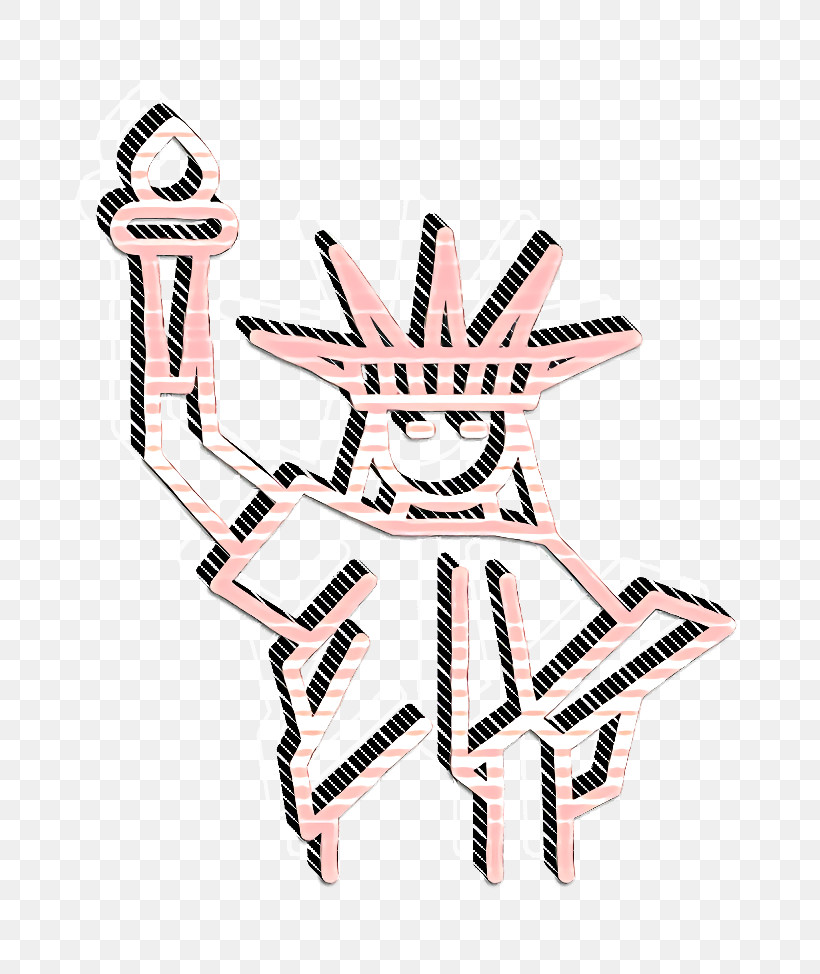 Landmark Icon Statue Of Liberty Icon America Icon, PNG, 806x974px, Landmark Icon, America Icon, Geometry, Headgear, Line Download Free