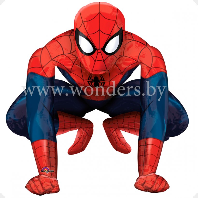 Spider-Man Mylar Balloon Helium Gas Balloon, PNG, 1182x1182px, Spiderman, Action Figure, Airwalker, Amazing Spiderman, Balloon Download Free