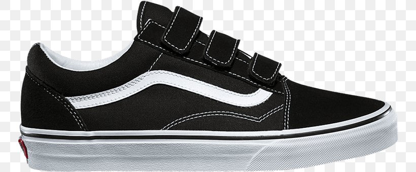Vans Old Skool Skate Shoe Sneakers, PNG, 750x339px, Vans, Athletic Shoe, Black, Brand, Cross Training Shoe Download Free