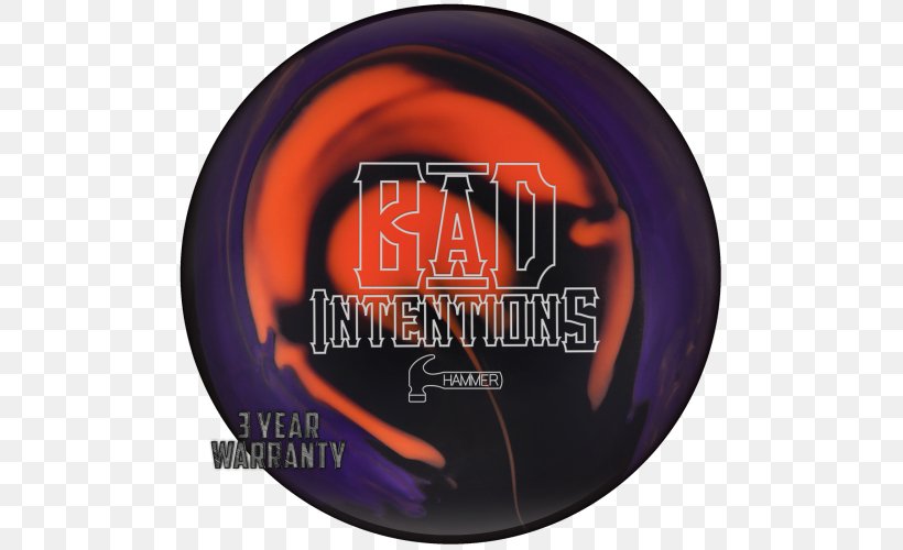 Bowling Balls Hammer Bowling Pro Shop Ebonite International, Inc., PNG, 500x500px, Bowling Balls, Bad Intentions, Ball, Bowlerxcom, Bowling Download Free