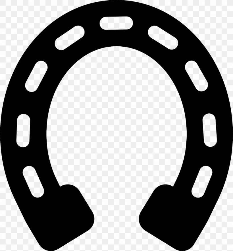 Horseshoe Vector Graphics Clip Art Silhouette, PNG, 910x980px, Horse, Auto Part, Black And White, Drawing, Equestrian Download Free