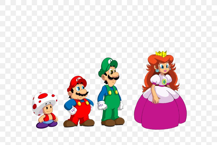 Super Mario Bros. Princess Peach Luigi Toad, PNG, 700x551px, Mario Bros, Cartoon, Fictional Character, Figurine, Luigi Download Free