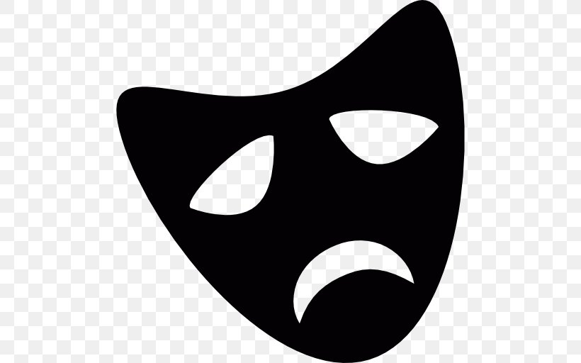 Theatre Mask Clip Art, PNG, 512x512px, Theatre, Black, Black And White, Cat, Cat Like Mammal Download Free